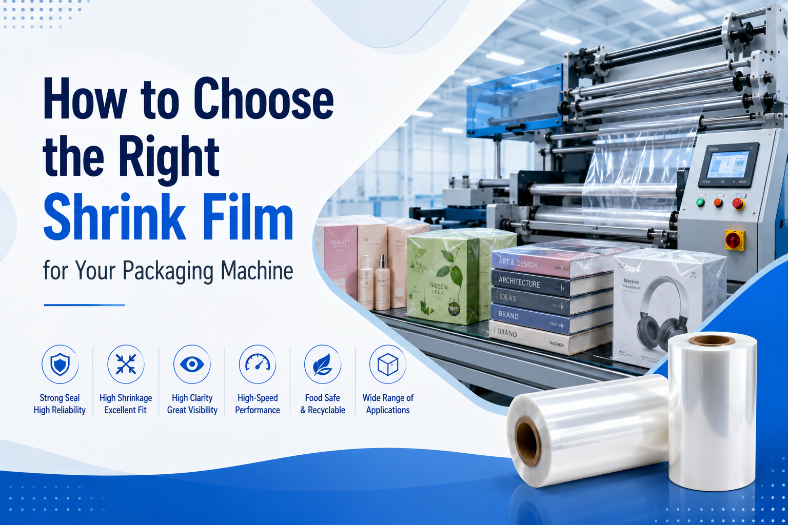 How to Choose the Right Shrink Film for Your Packaging Machine