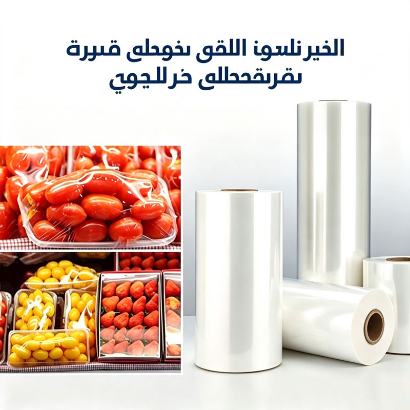 غشاء انكماشي مثقب ساخن من البولي أوليفين